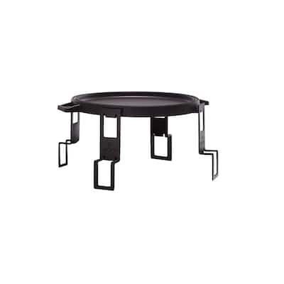 Tailgater 14 in. Dia Gas Fire Pit Cook Top Accessory in Cast Iron