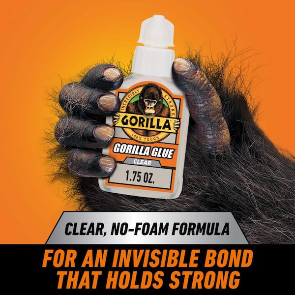 Gorilla 1.75 oz. Clear Glue (2-Pack) 4500104 - The Home Depot