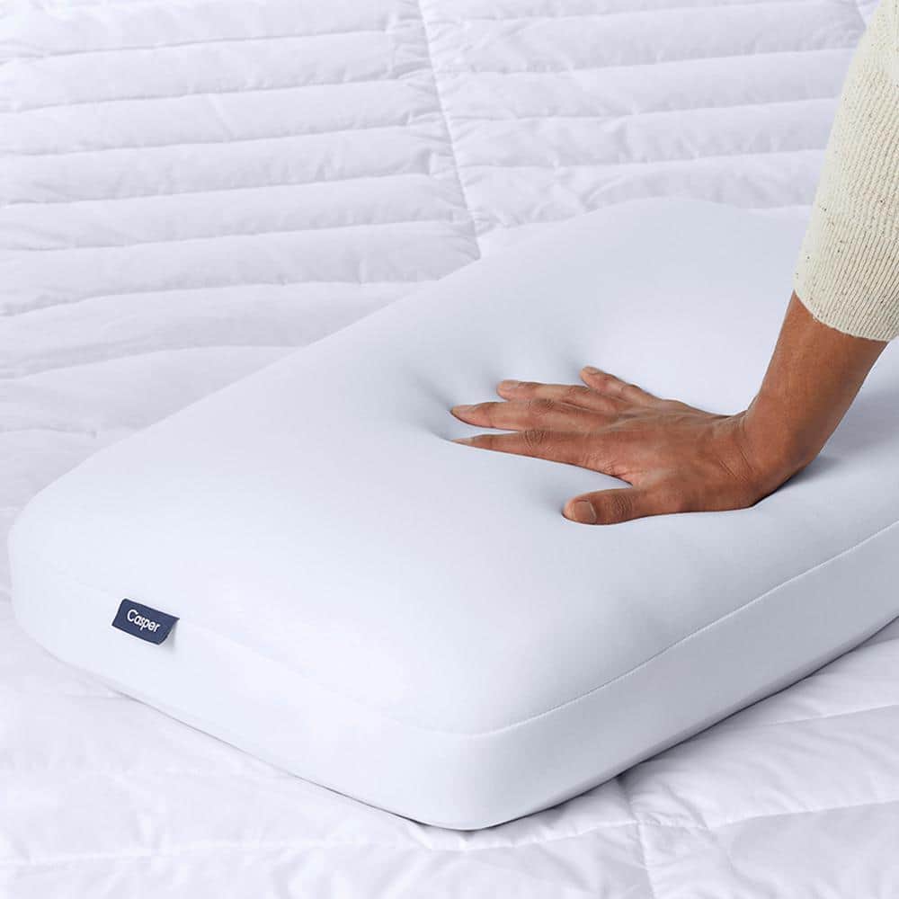 Standard White Foam Sleep Pillow