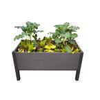 The Skyline Planter 24in x 48in x 25in Elevated Garden Bed