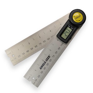 5 in. Digital Reversible Angle Finder with Angle Lock and Large LCD Readout