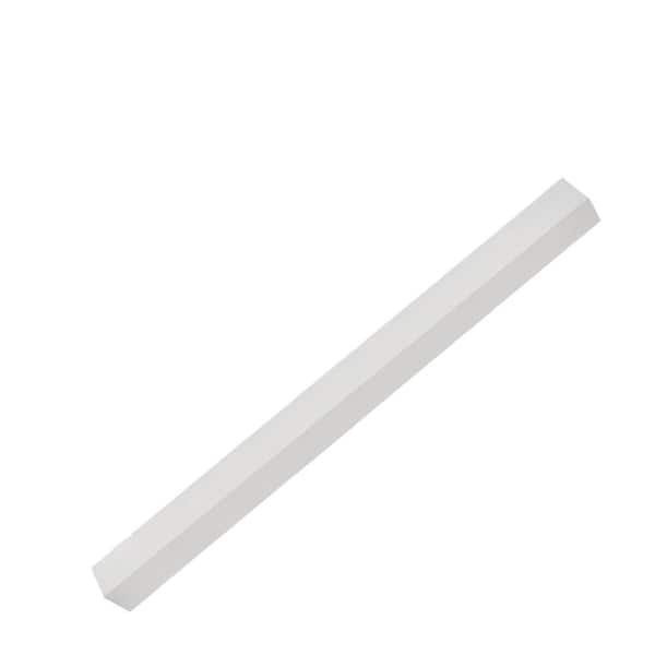 HOUSE OF FARA 1-1/4 in. D x 1-1/4 in. W x 39 in. L Wood Prefinished Finger Joint Poplar Wood Contemporary Craftsman Square Baluster