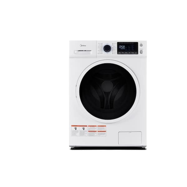Midea 2.7 cu.ft. Electric All-in-1-Washer Dryer Combo in Dorm White