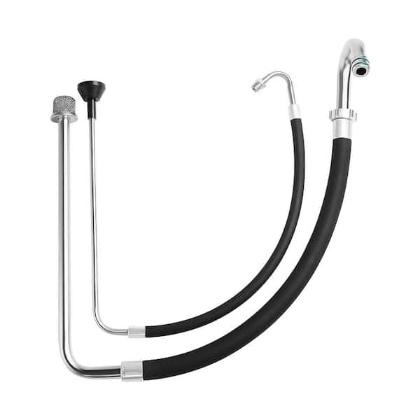 SVOPES Suction Hose Tube and Reflux Line Set, Aluminum Alloy and Rubber Suction Hose for Airless Sprayers, Compatible