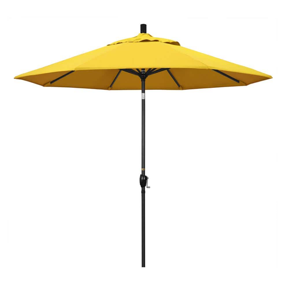 9 ft. Aluminum Push Tilt Patio Umbrella in Lemon Olefin price history on PriceWatchPro