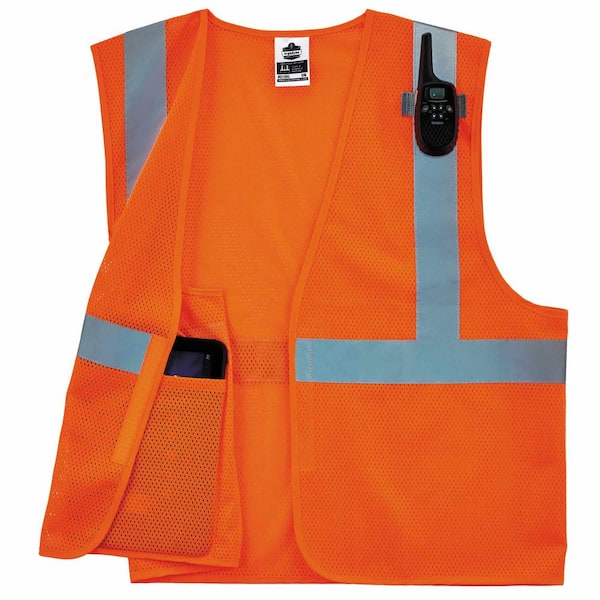 GLoWEAR Class 2 2XL/3XL Orange Hi-Vis Type R Economy Mesh Vest