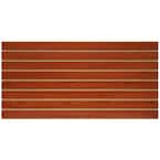 2 ft. x 4 ft. Cherry Slatwall Easy Panel (2-Piece per Box)