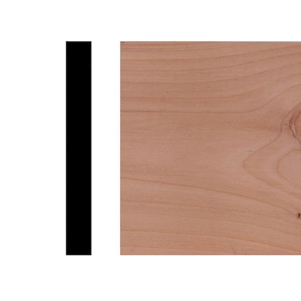Builder's Choice OP106 3/4 in. x 5-1/2 in. Alder Wood S4S Moulding