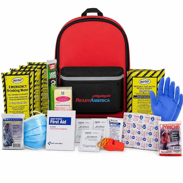 1-Person 3-Day Emergency Kit with Backpack