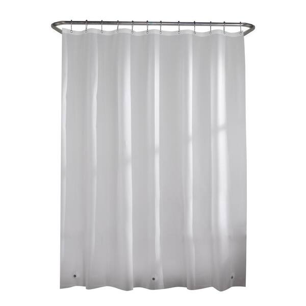 Bathroom Curtain Shower Waterproof Heavy Duty Color Black 36"W X 72"H