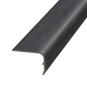 Excalibur 1.32 in. T x 1.88 in. W x 78.7 in. L Vinyl Stair Nose Molding