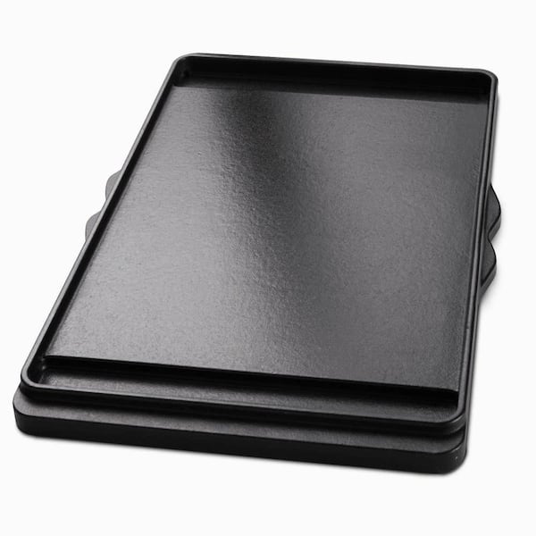Porcelain-Enameled Cast Iron Griddle Compatible with Select Large Spirit and Select Smokefire Grills