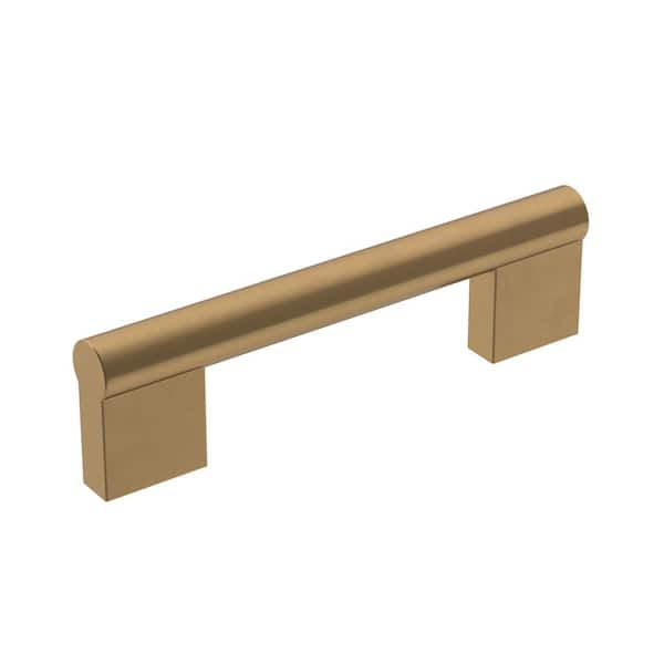 Amerock Versa 3-3/4 in. (96mm) Modern Champagne Bronze Bar Cabinet Pull ...