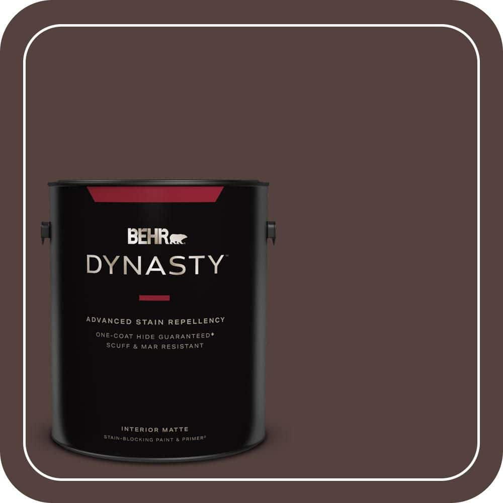1 gal. #BNC-21 Double Espresso Matte Interior Stain-Blocking Paint & Primer price history on PriceWatchPro