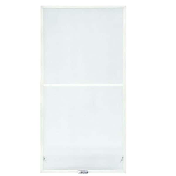 Andersen 23-7/8 in. x 34-27/32 in. 200 and 400 Series White Aluminum Double-Hung Window TruScene Insect Screen