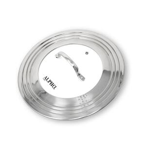 Universal 7 in. to 12 in. Stainless Steel Lid