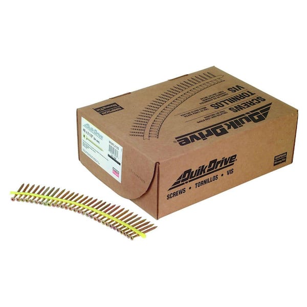 Simpson Strong-Tie #8 2-1/2 in. Square Flat-Head Strong-Drive WSNTL Collated Subfloor Screw (1,500 per Pack)