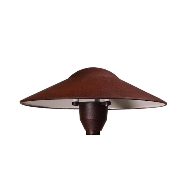 Large Mushroom 18 High Bronze Low Voltage LED Path Light - #2C494