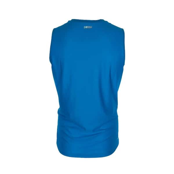 MOBILE COOLING Men's Large Blue DriRelease Cooling Tank Top