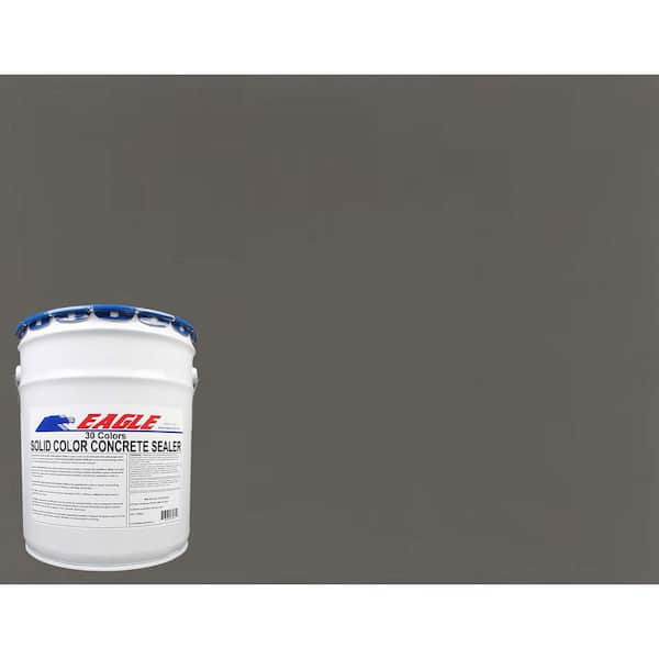 5 gal. Muddy Gray Solid Color Solvent Based Concrete Sealer