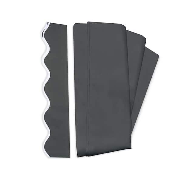 Retractable Awning Fabric Replacement 12 ft. x 10 ft. Black