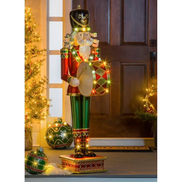 Green Bay Packers Pull String Wooden Nutcracker Ornament by FOCO