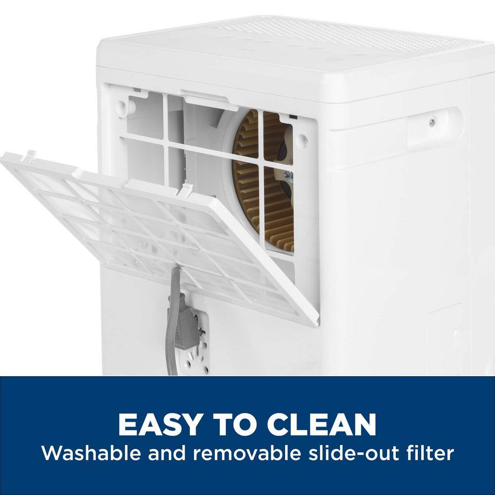 35 Pint White LED Control Energy Star Dehumidifier