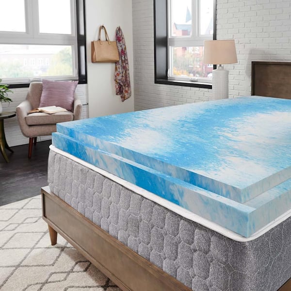 Sealy Full Sealychill 3 Memory Foam Mattress Topper With Cover : Target
