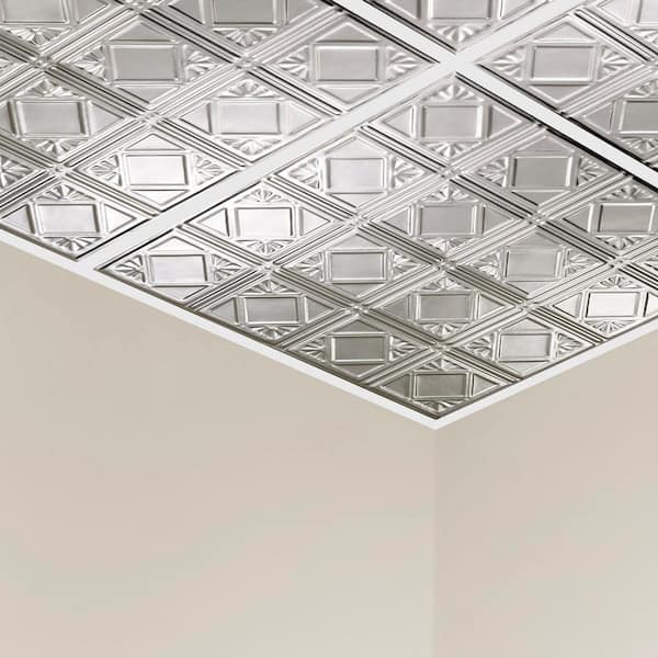 2 Ft X Lay In Tin Ceiling Tile, Tin Drop Ceiling Tiles