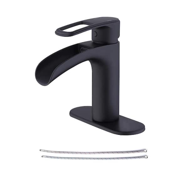 Reviews for RAINLEX SingleHandle Waterfall Spout SingleHole Bathroom