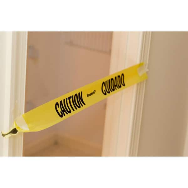 3-inch x 1000 ft. Caution Tape in Yellow