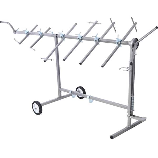 360º Rotating Auto Paint Stand Panel Hood Hanger Spray Rack Paint Rack