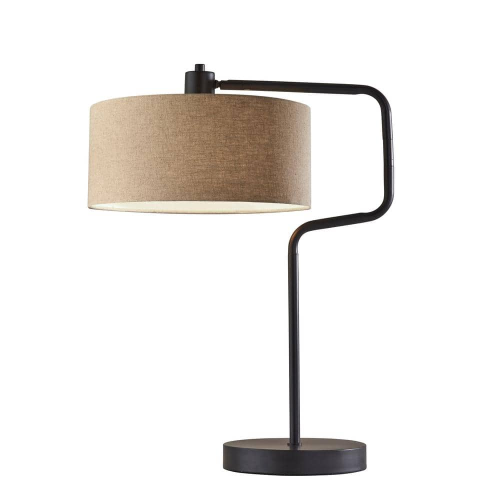 Adesso Jacob Table Lamp  Antique Bronze