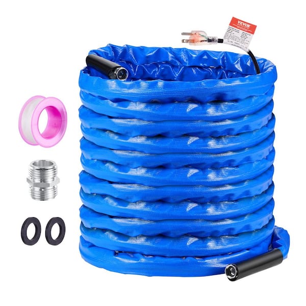 VEVOR 100 ft. Heated Water Hose for RV -45℉ Antifreeze Heated Drinking Water Hose