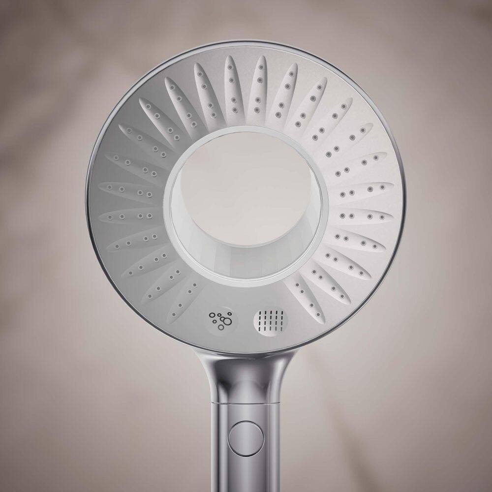 Polished Chrome Two-Function Handheld Showerhead