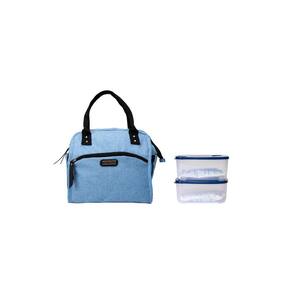 Leah Wide Mouth Lunch Tote