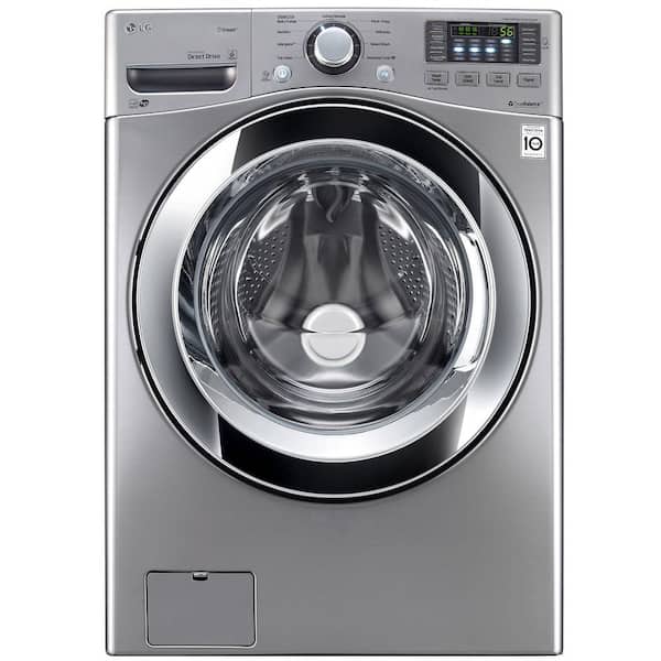 LG Electronics 4.5 cu. ft. High Efficiency Front Load Washer with Steam in Graphite Steel, ENERGY STAR