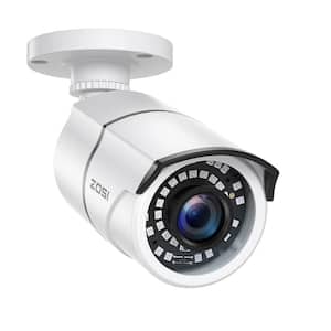 Wired 1080p Outdoor/Indoor Bullet Security Camera 4-in-1 Compatible for 1080p/720p TVI/CVI/AHD/CVBS DVR