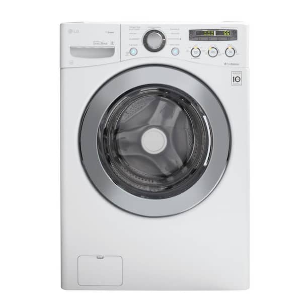LG 3.6 DOE cu. ft. High-Efficiency Front Load Steam Washer in White, ENERGY STAR-DISCONTINUED