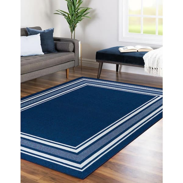  Rubber Backed Area Rug, 39 X 58 inch (fits 3x5 Area