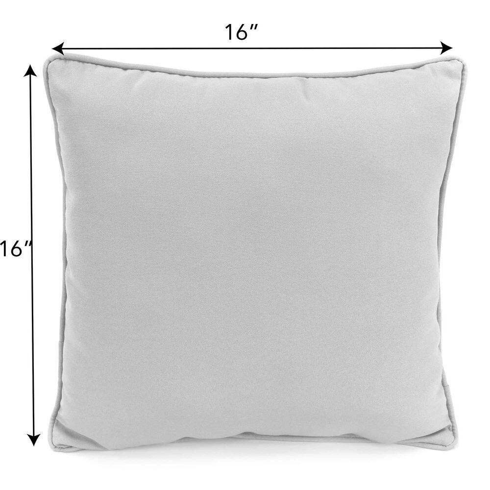 Welcome to Our Hive Yellow and Multicolor Reversible Square Outdoor Pillow