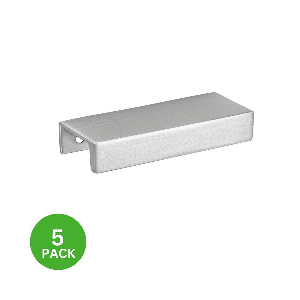 5-Pack Martin 3 in. (76 mm) Center-to-Center Satin Nickel Edge Drawer Pull price history on PriceWatchPro
