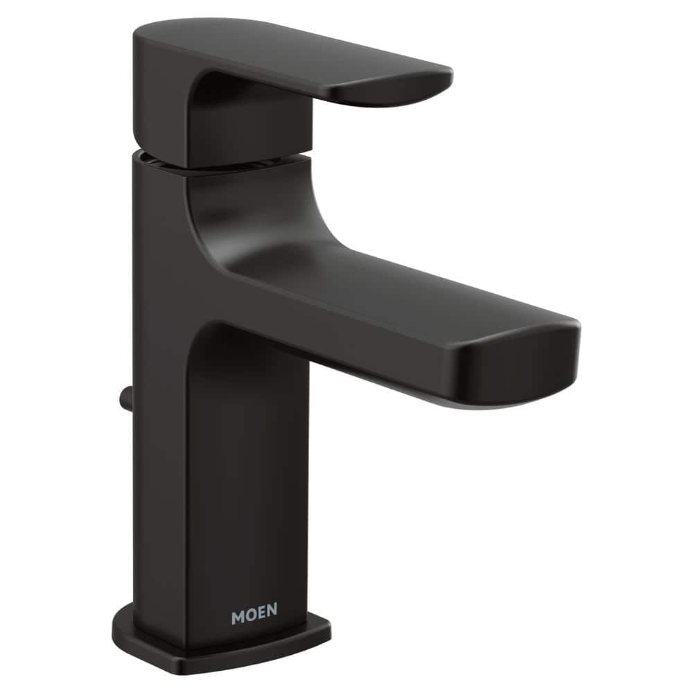 Moen Rizon Matte Black 1-Handle Shower Faucet