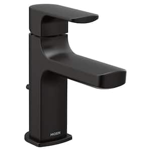 Rizon Single Hole Single-Handle Bathroom Faucet in Matte Black