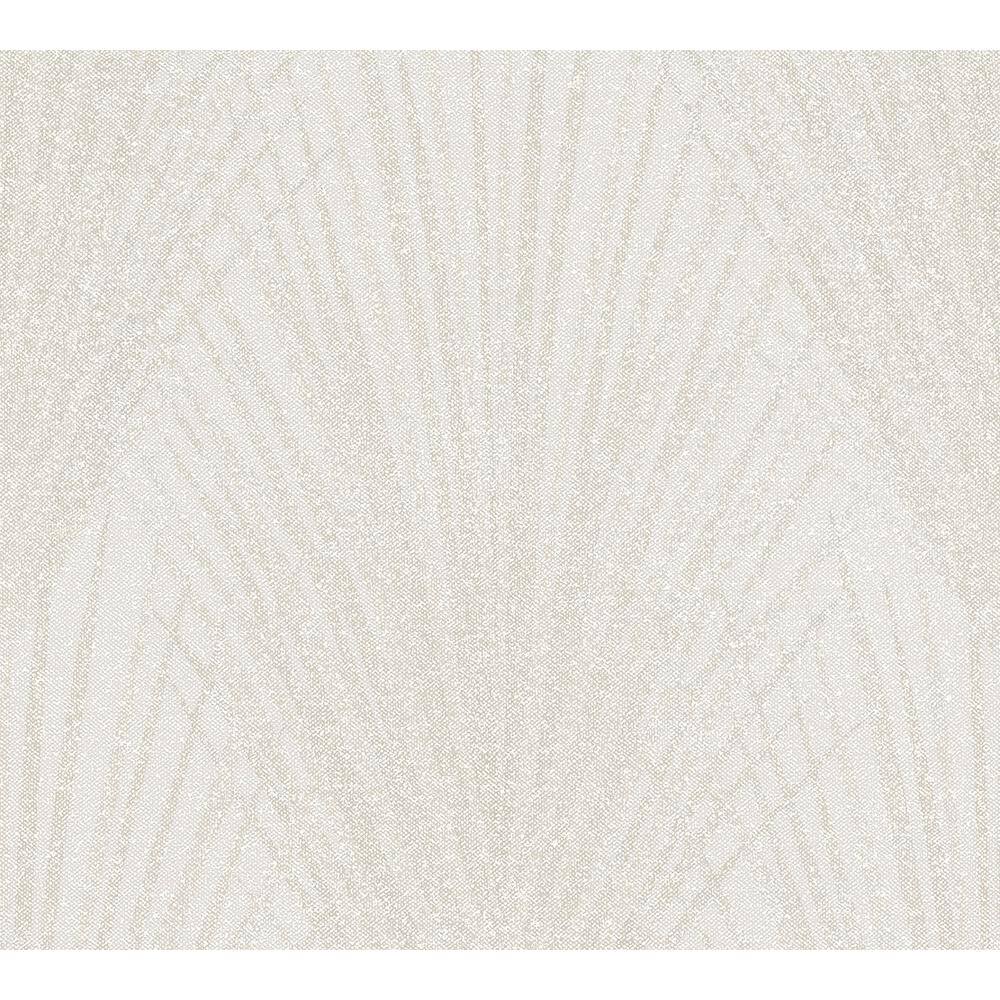 Keina Taupe Fronds Wallpaper Sample