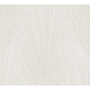 Keina Taupe Fronds Wallpaper Sample