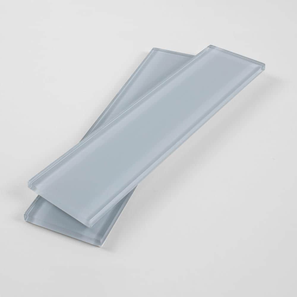 Caribbean Blue Gloss Glass Subway Tile 2x8