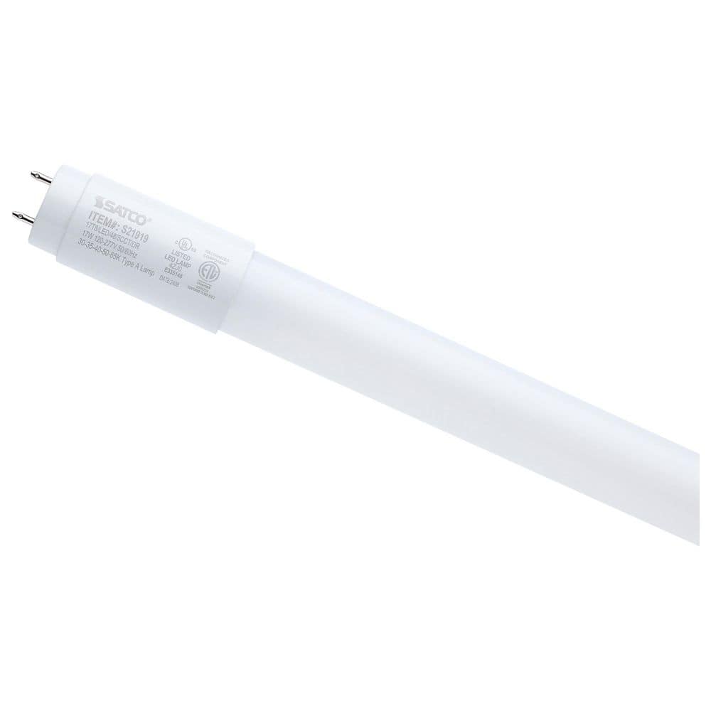 32-Watt 30K/35K/40K/50K/65K CCT Selectable T8 Dimmable G13 Linear LED Light Bulb TYPE A (25-Pack) price history on PriceWatchPro