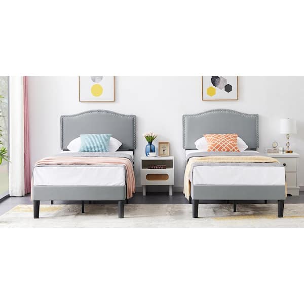 Treva upholstered store platform bed