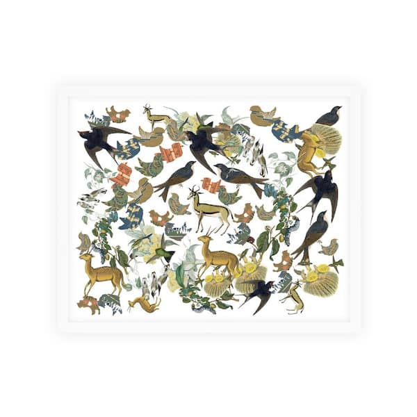 Unbranded Nature Landscapes Framed Animal Art Print 22 in. x 18 in.